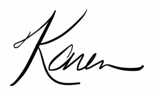 Karen's signature